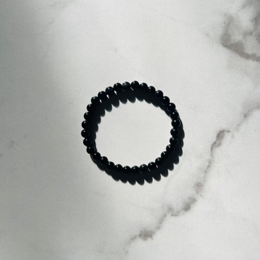 Black Obsidian Bracelet