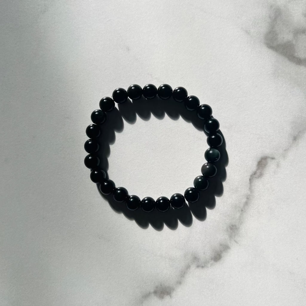 Black Obsidian Bracelet