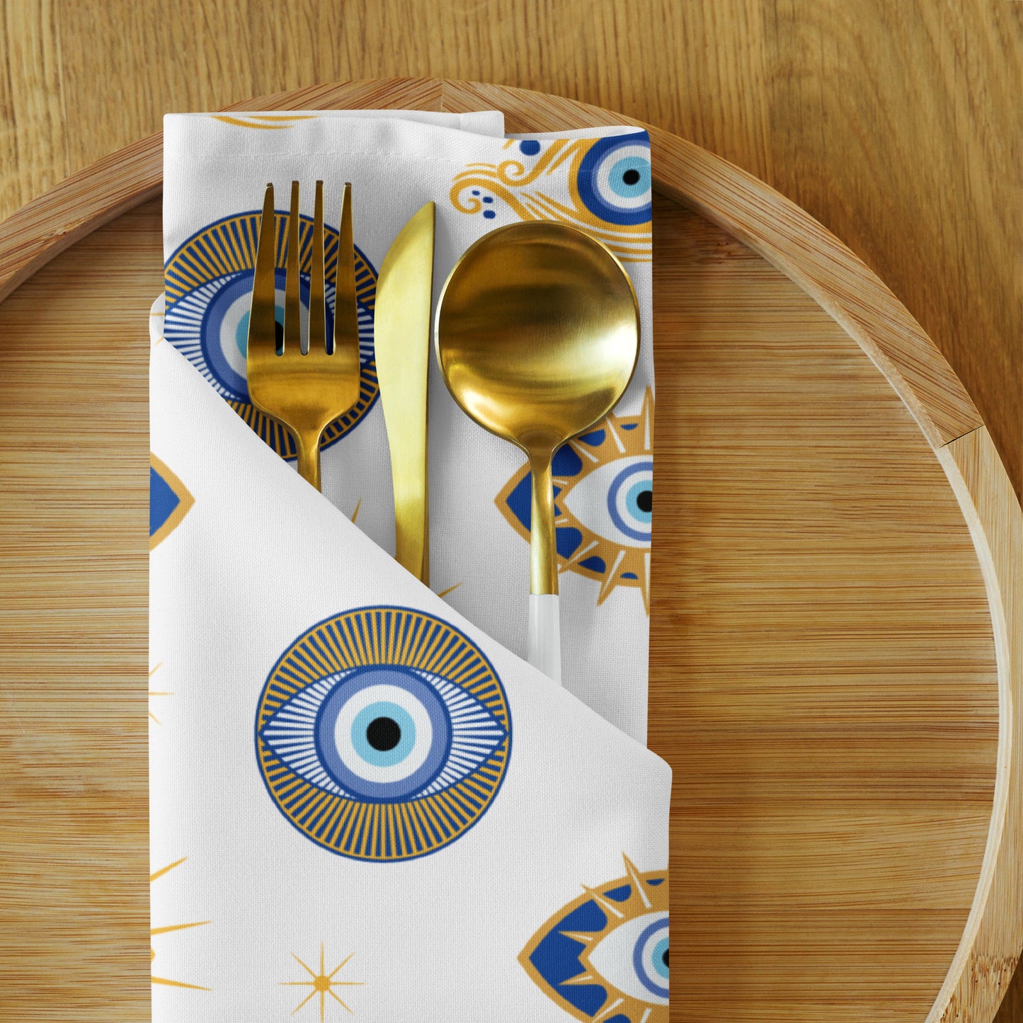 Evil Eye Cloth Napkin Set