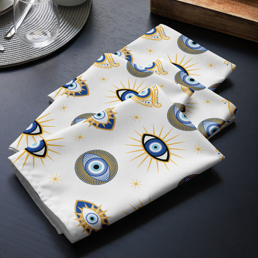 Evil Eye Cloth Napkin Set